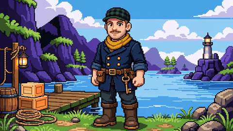Tideclock Harbor key art