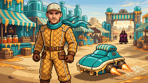 Honeydash Grand Prix key art