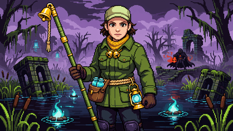 Glimmerbog Lantern key art