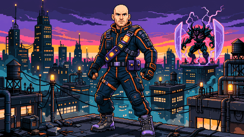 Danny Skyline Relay key art